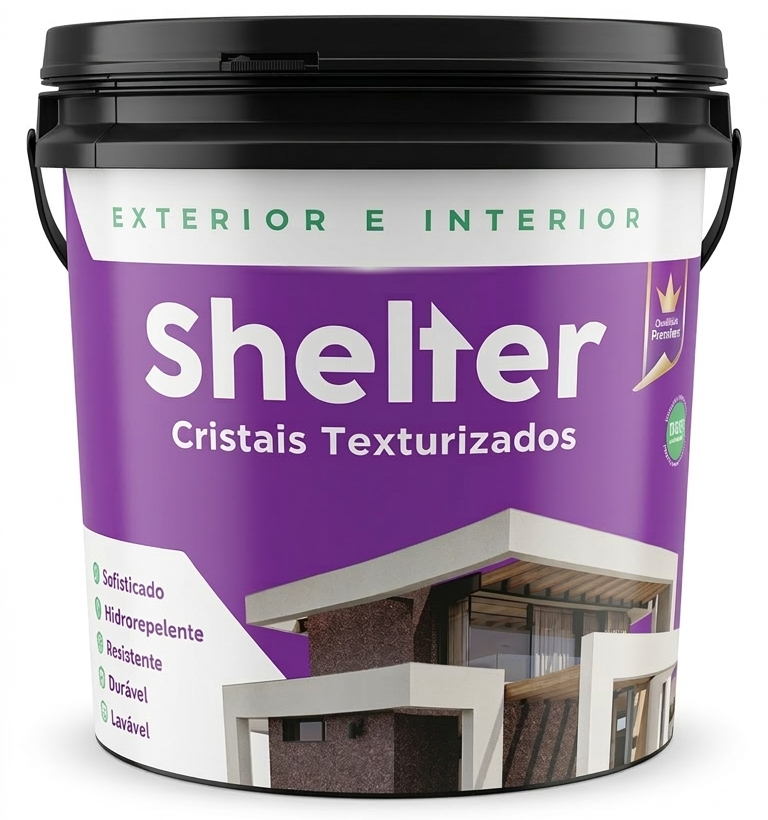 Revestimento Shelter Cristais Texturizados